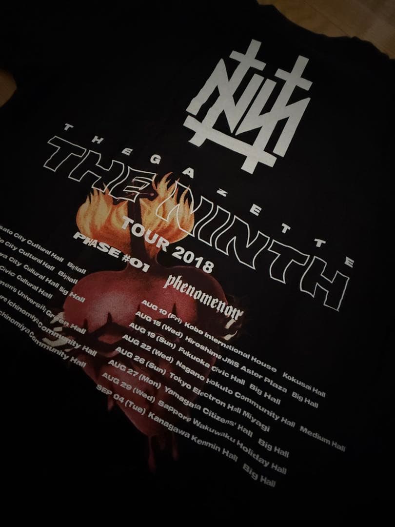 the GazettE THE NINTH ツアーTシャツ - メルカリ