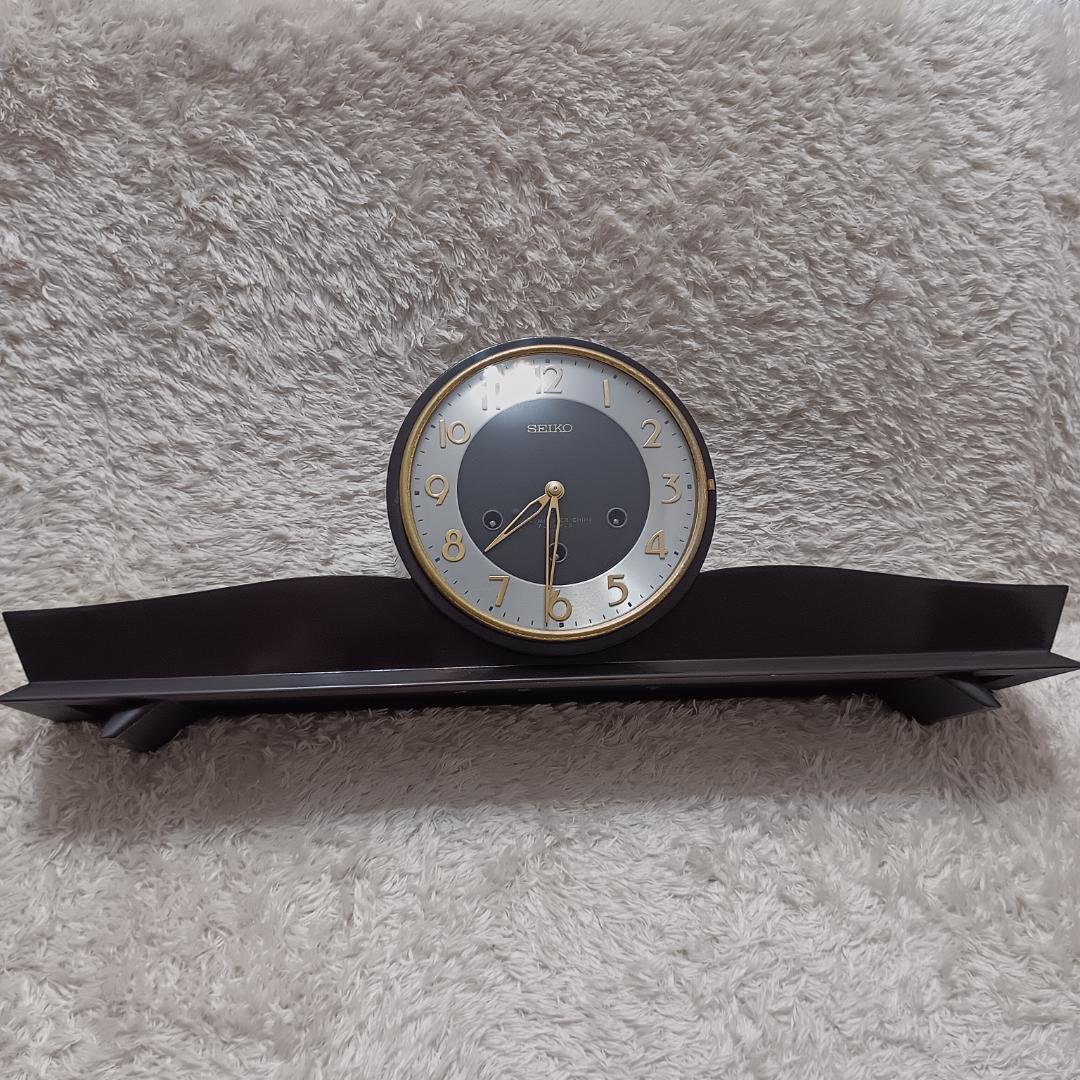SEIKO ウエストミンスター 手巻き 時報 モダン置時計 ゼンマイ巻き道具
