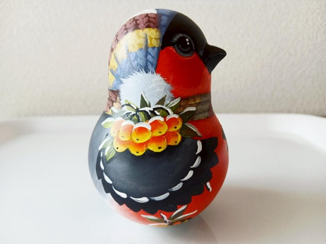 【CBT087】9cm級 おきあがりこぼし(大) スベトラーナ　ウソ