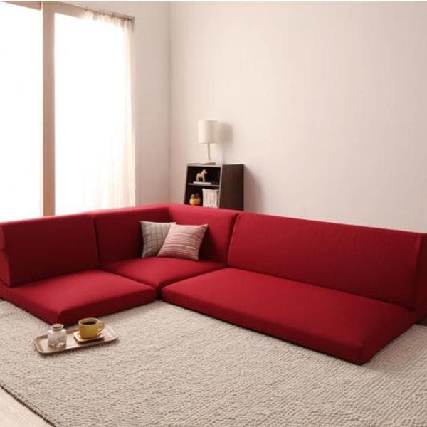 最安値！新品！送料込み！ ローソファー 3人掛け ソファーベット カウチ 15