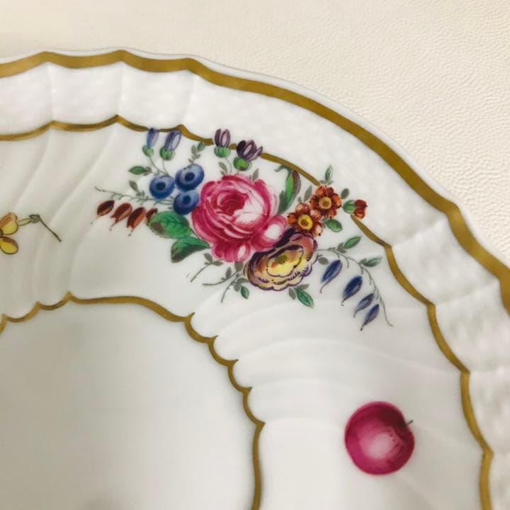 リチャードジノリ  ハンドペイント　ドッチア釜　印字入り