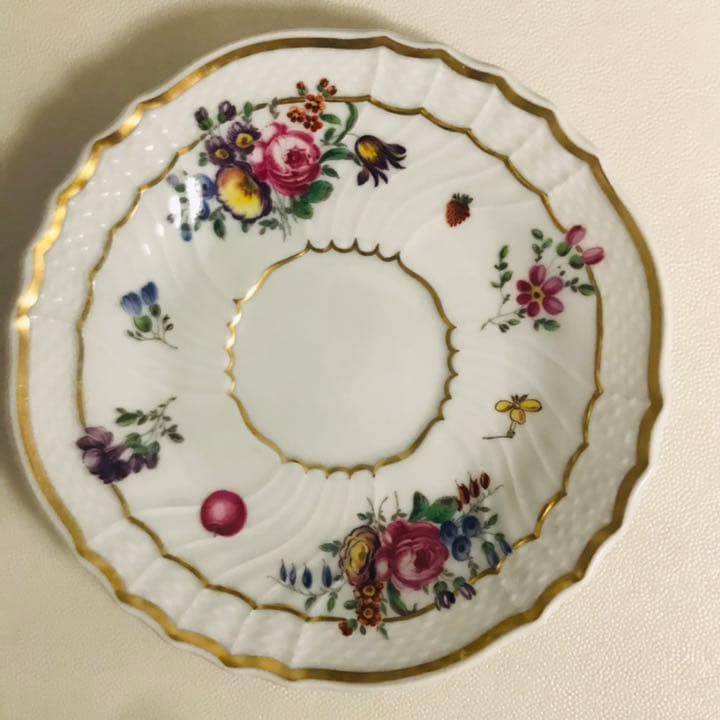 リチャードジノリ  ハンドペイント　ドッチア釜　印字入り