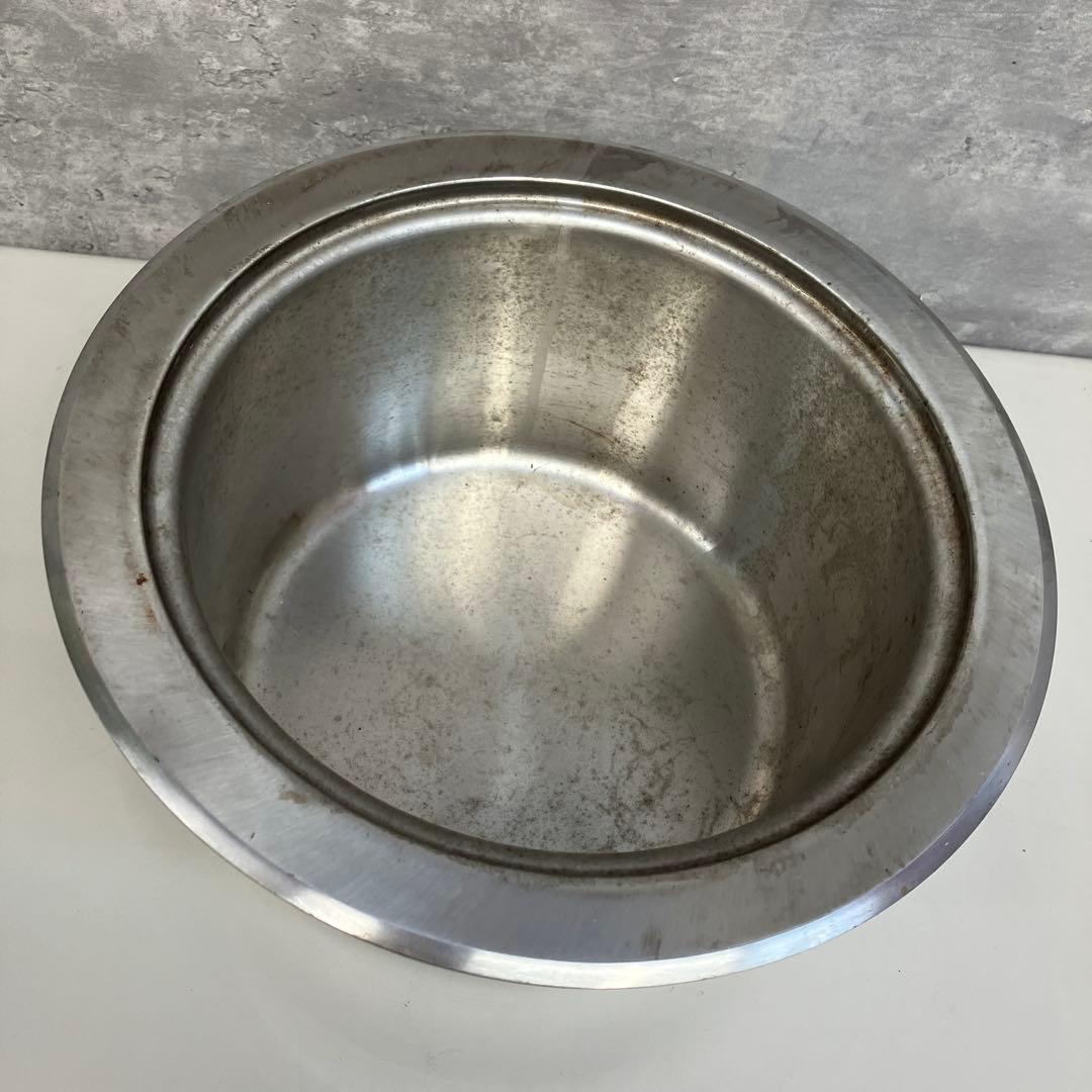 昭和レトロ クーンリコン鍋 深鍋 深型 ステンレス キッチン 調理 雑貨