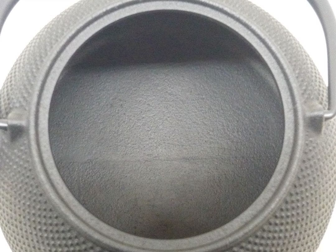 『鉄瓶兼用急須 5型新アラレ』満水650ml ガス・IH対応 南部鉄器 日本製