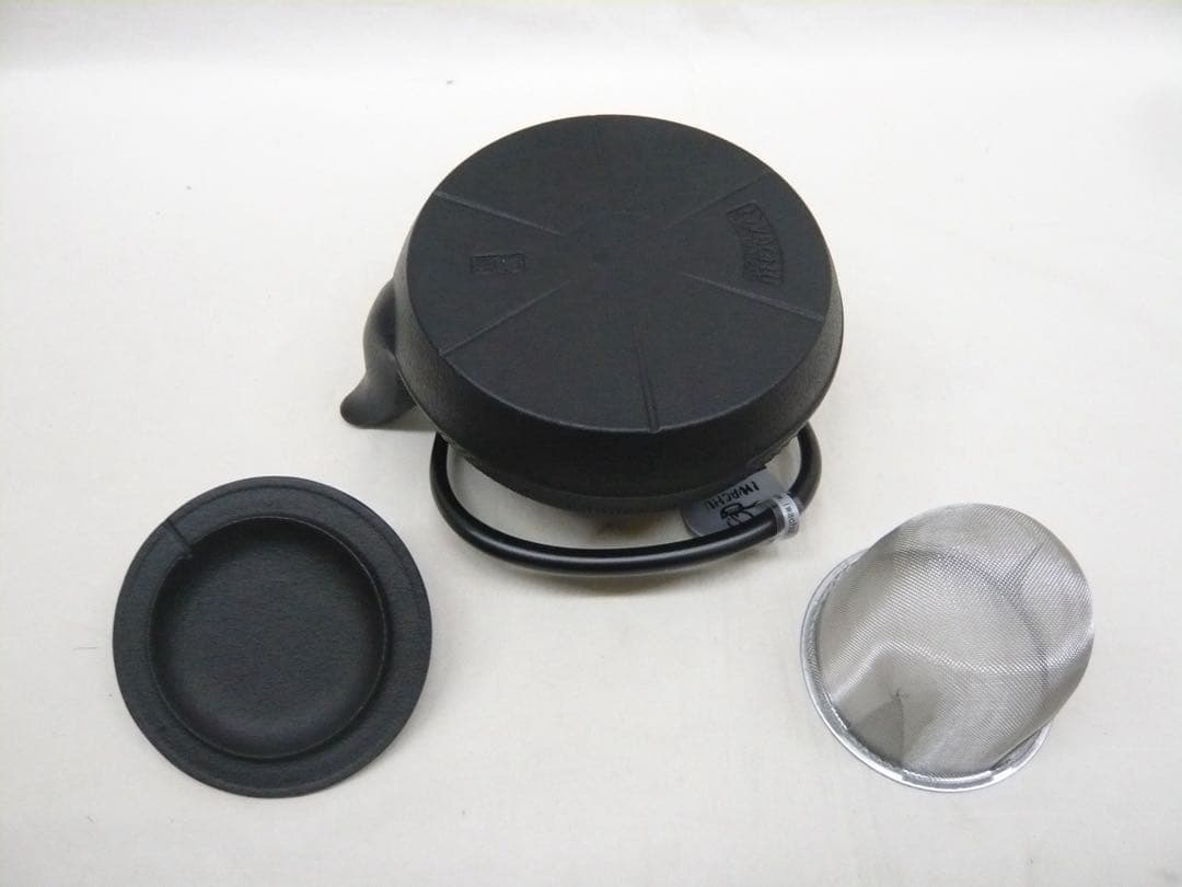 『鉄瓶兼用急須 5型新アラレ』満水650ml ガス・IH対応 南部鉄器 日本製