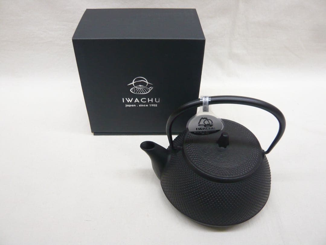 『鉄瓶兼用急須 5型新アラレ』満水650ml ガス・IH対応 南部鉄器 日本製