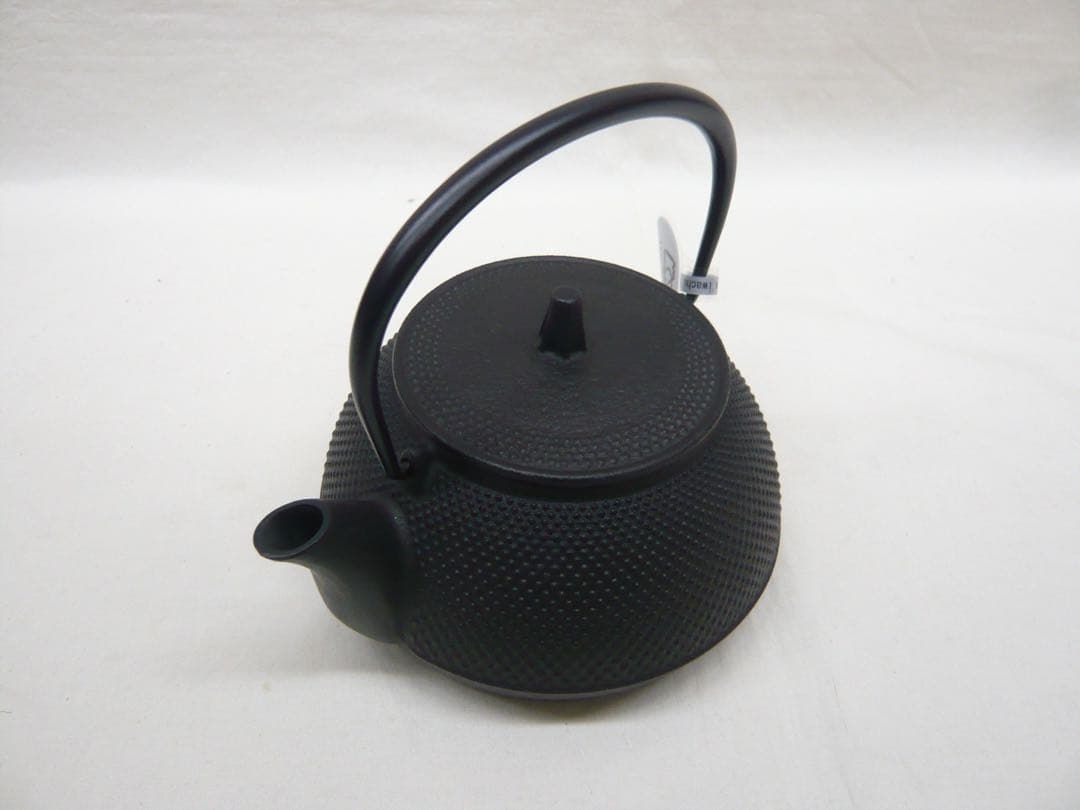 『鉄瓶兼用急須 5型新アラレ』満水650ml ガス・IH対応 南部鉄器 日本製