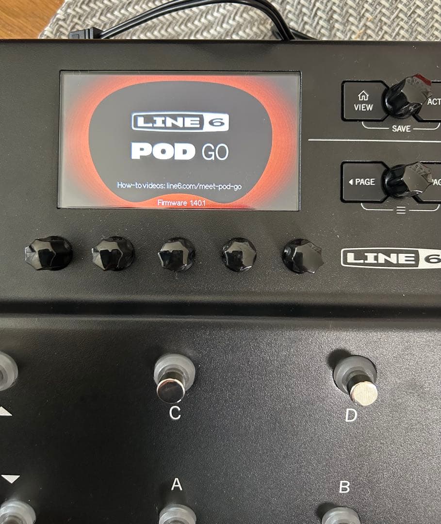 LINE 6 POD GO マルチエフェクター 美品