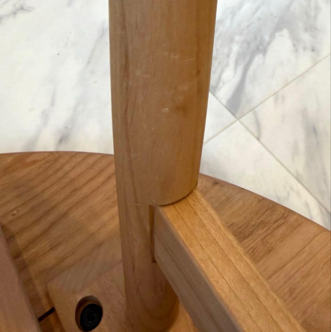 23年製 モモナチュラル ラウンドテーブル Φ950 - メルカリ