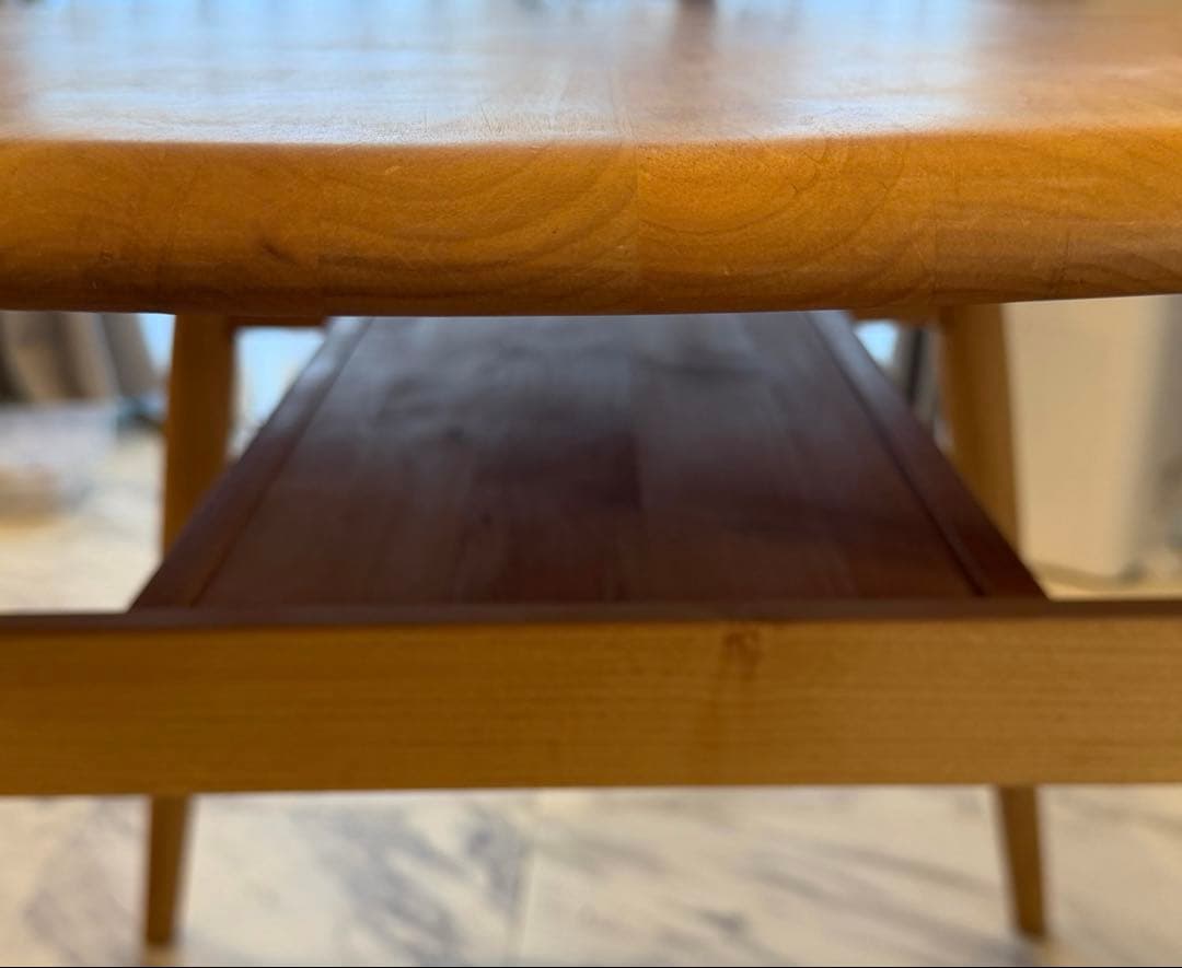 23年製 モモナチュラル ラウンドテーブル Φ950 - メルカリ