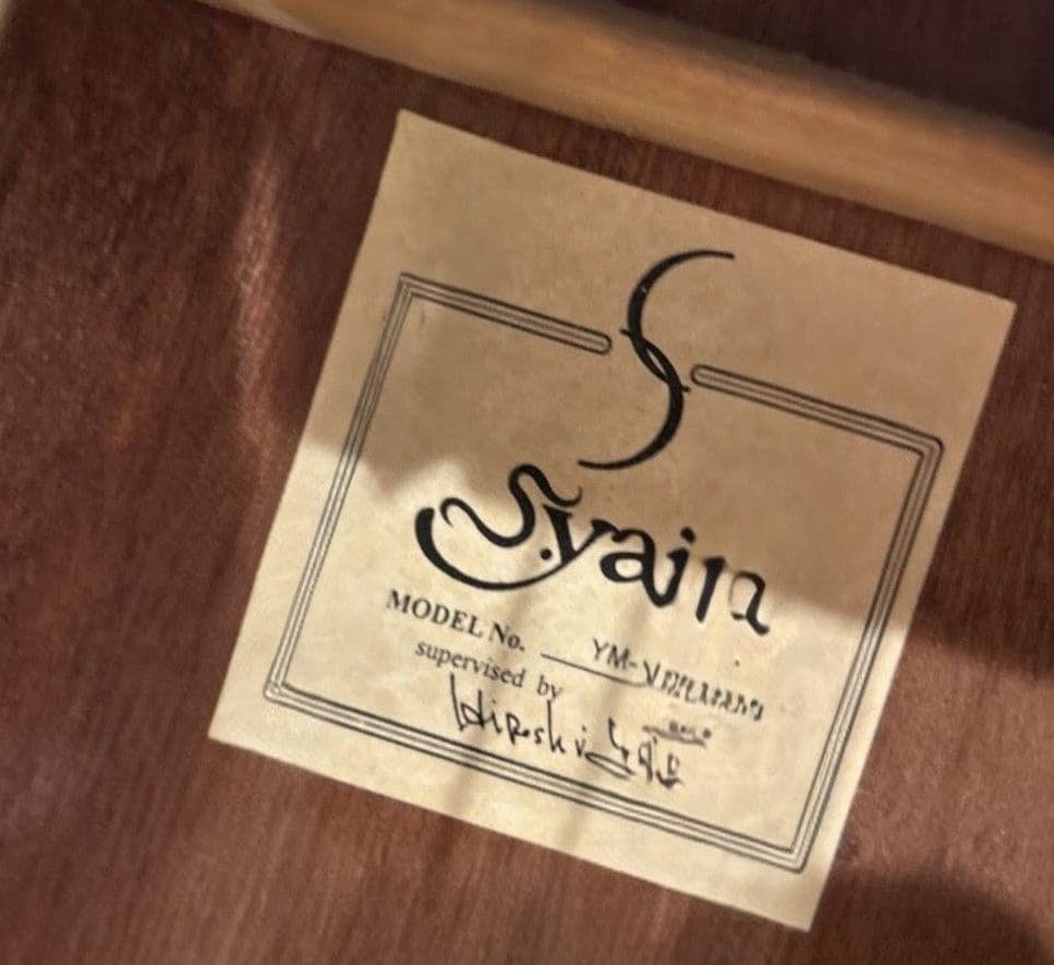 超美品 ニューヨーカー S.yairi YM-17/BK PU付エレアコ REN