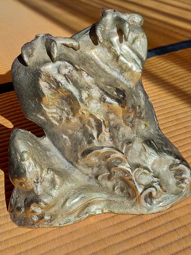 岩鷹　銀　床置