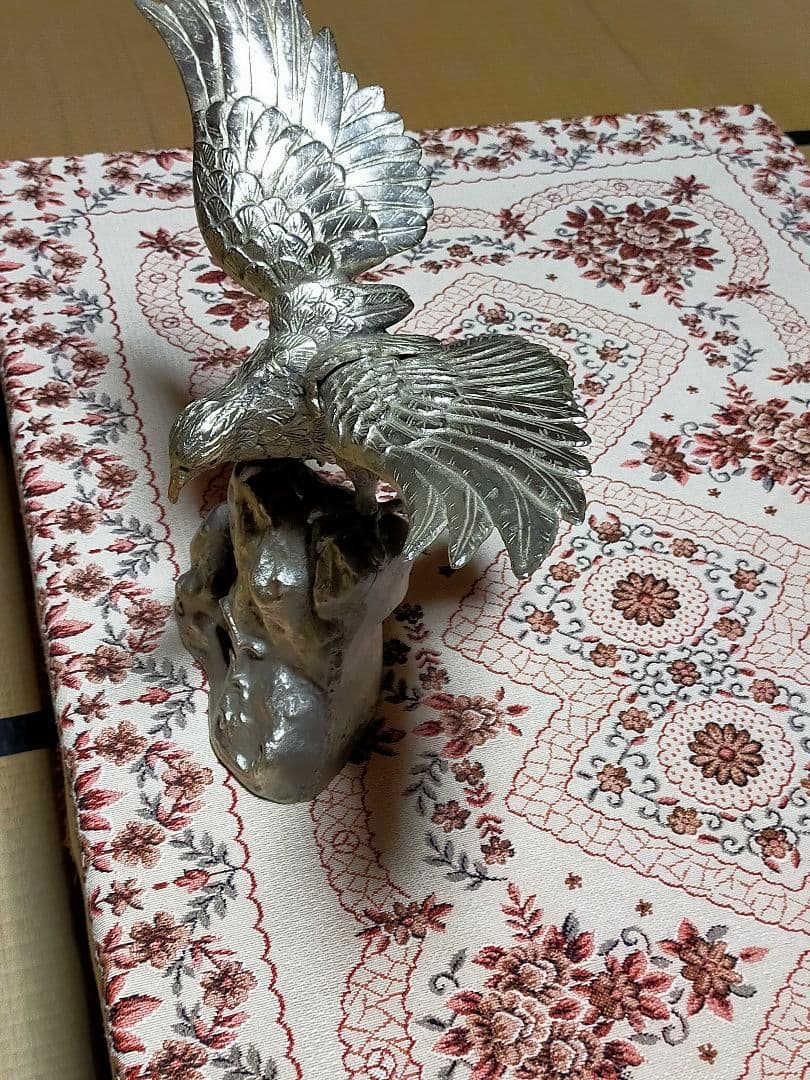 岩鷹　銀　床置