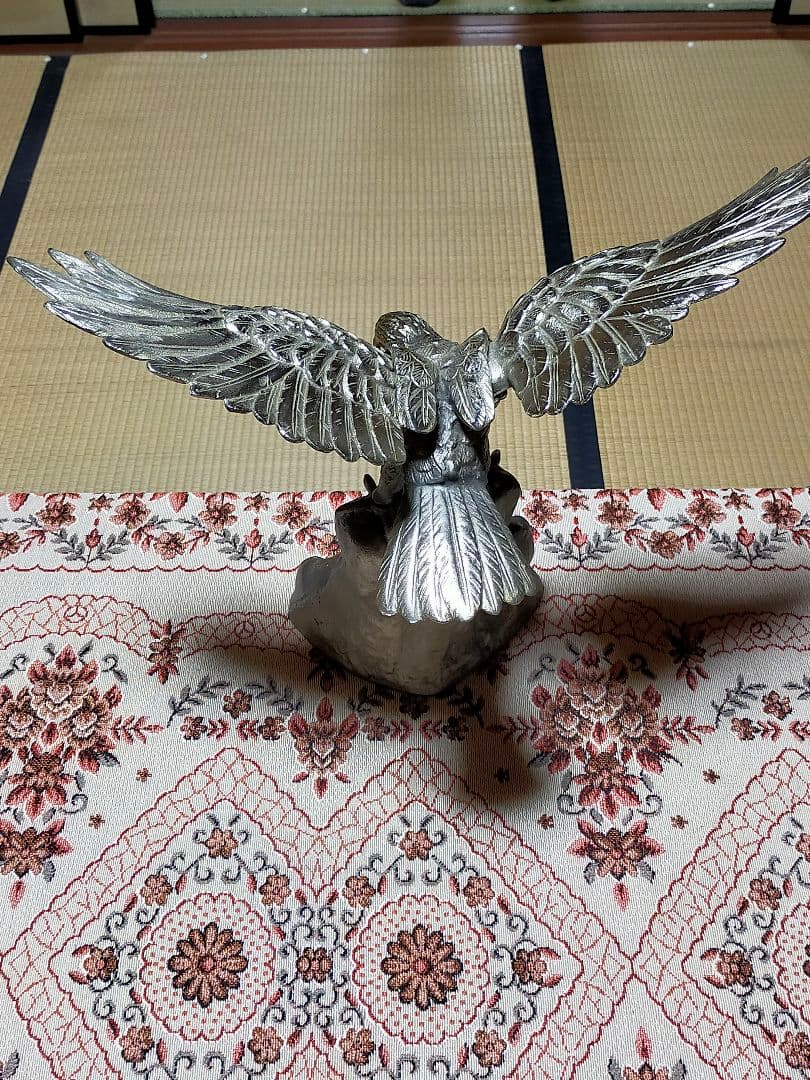 岩鷹　銀　床置