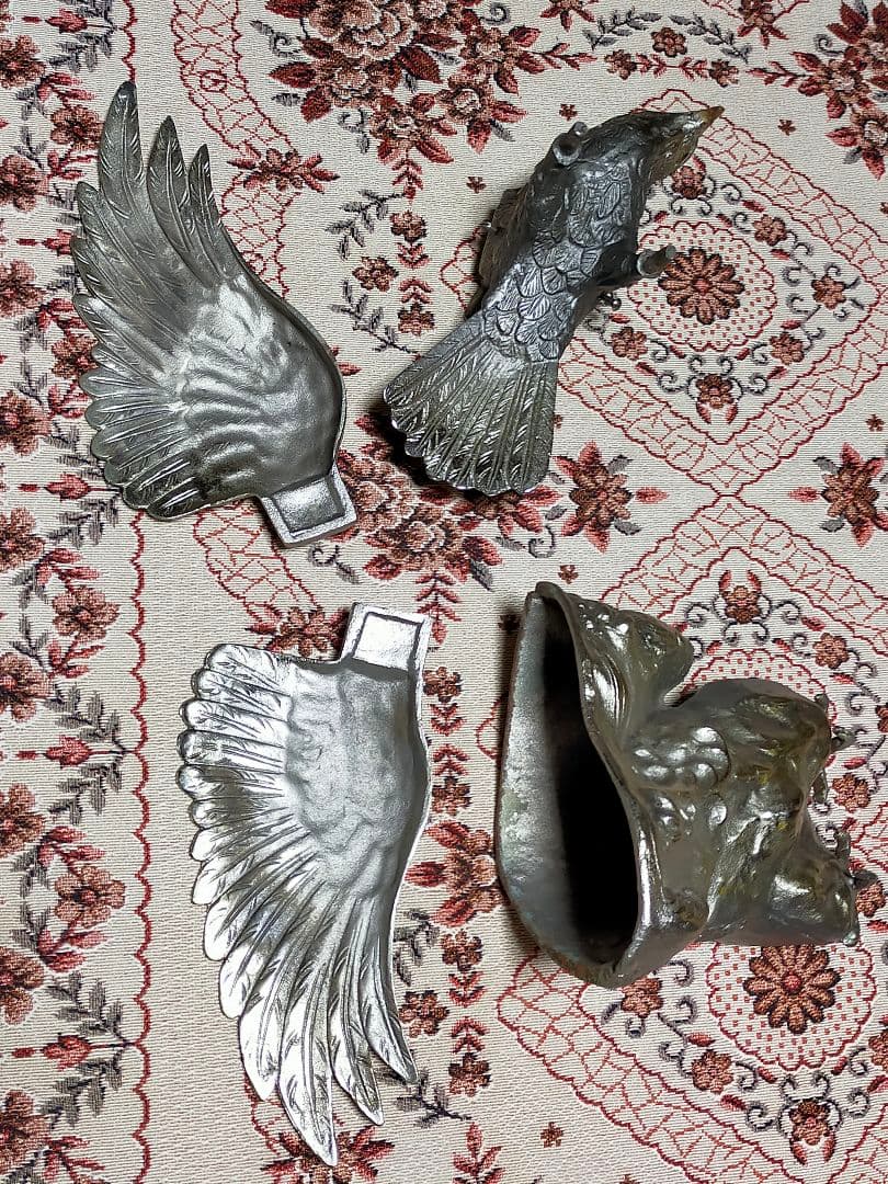 岩鷹　銀　床置