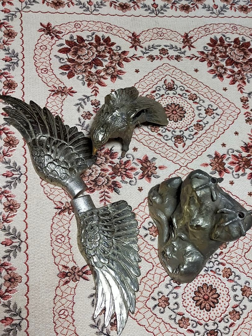 岩鷹　銀　床置