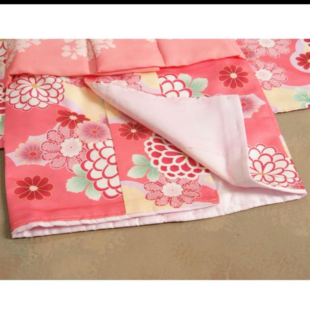 七五三 フルセット　着物　3歳　被布　女の子　ピンク　リョウコキクチ