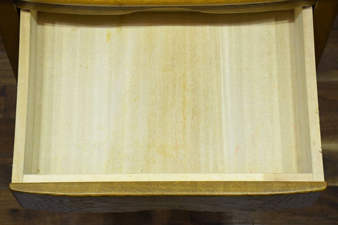 BIC95 浜本工芸 No.1100 ファックス台 ナラ 無垢材 FAX台