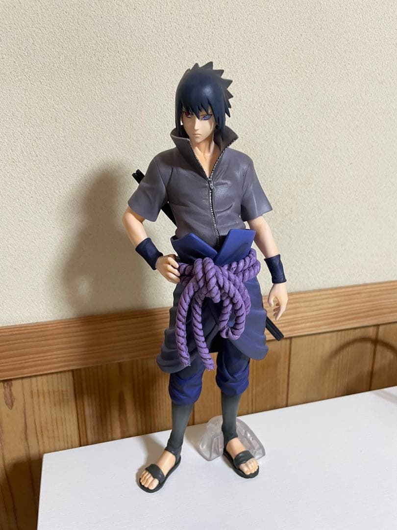 NARUTO 一番くじ フィギュア うちはサスケ B賞 写輪眼＆輪廻眼 - メルカリ