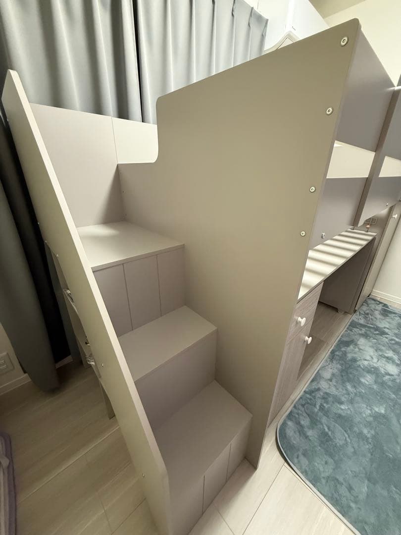 ロフトベッド　システムベッド　子供部屋　学習机　引き取り可能な方