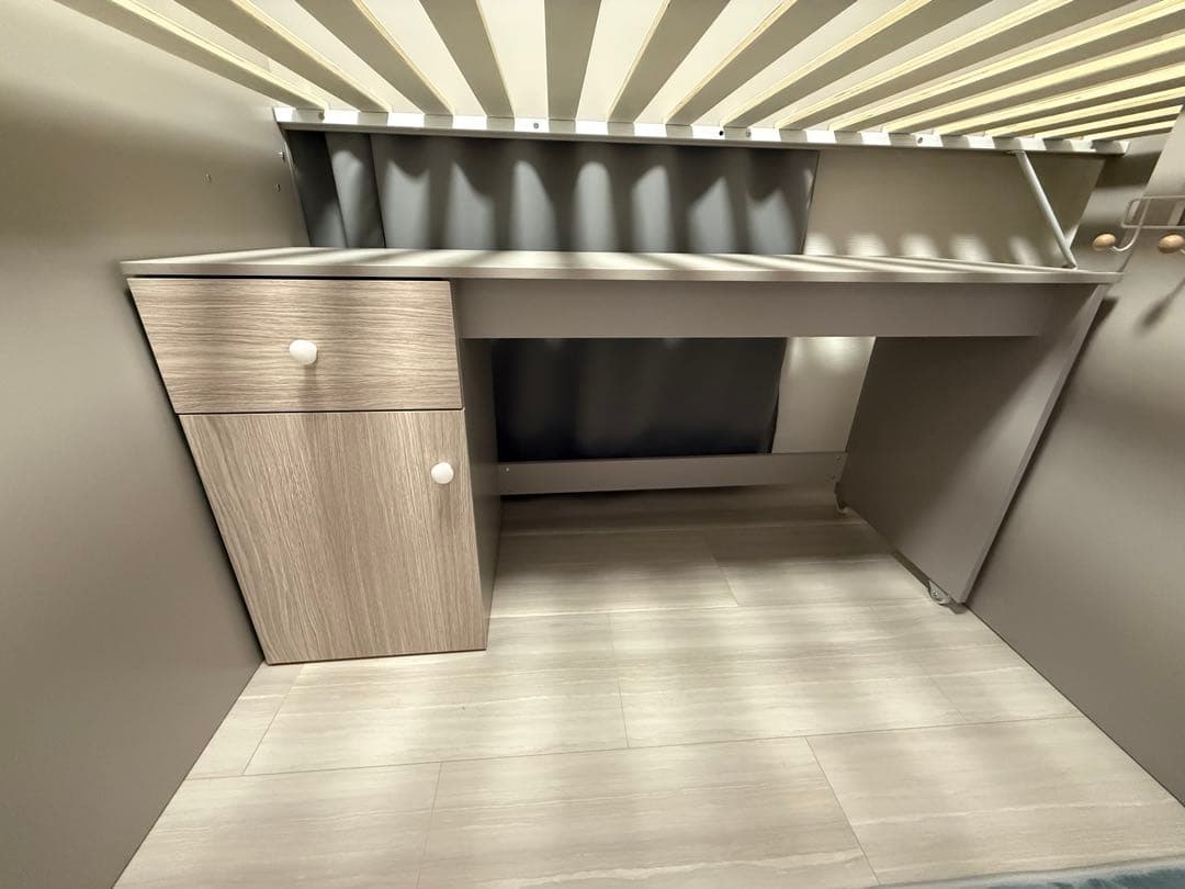 ロフトベッド　システムベッド　子供部屋　学習机　引き取り可能な方