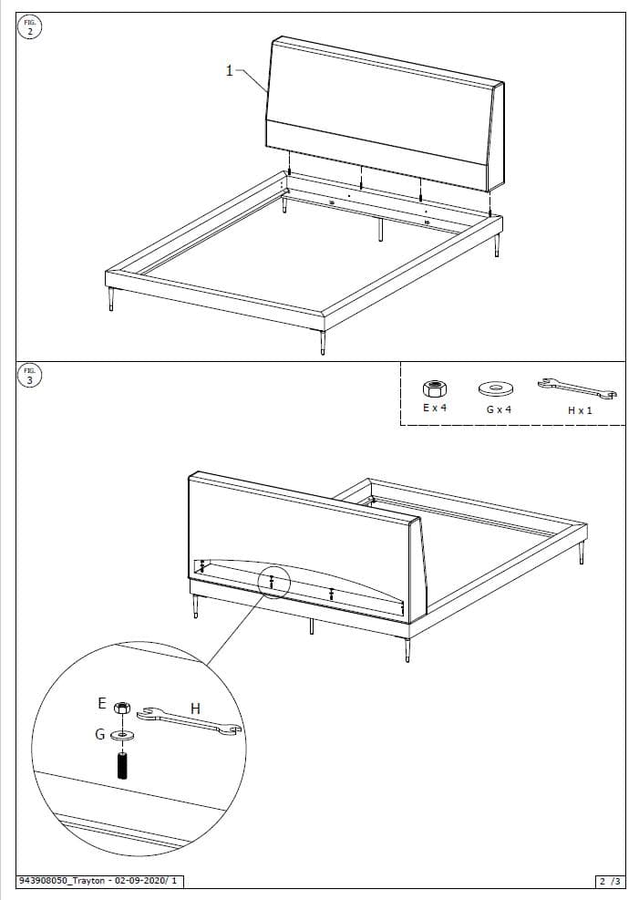 ボーコンセプト ダブルベットフレーム ボーコンセプト BoConcept