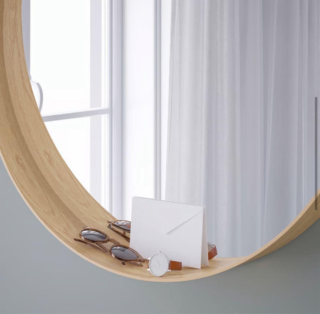 Jusdeorange IKEA STOCKHOLM 壁掛けミラー80cm