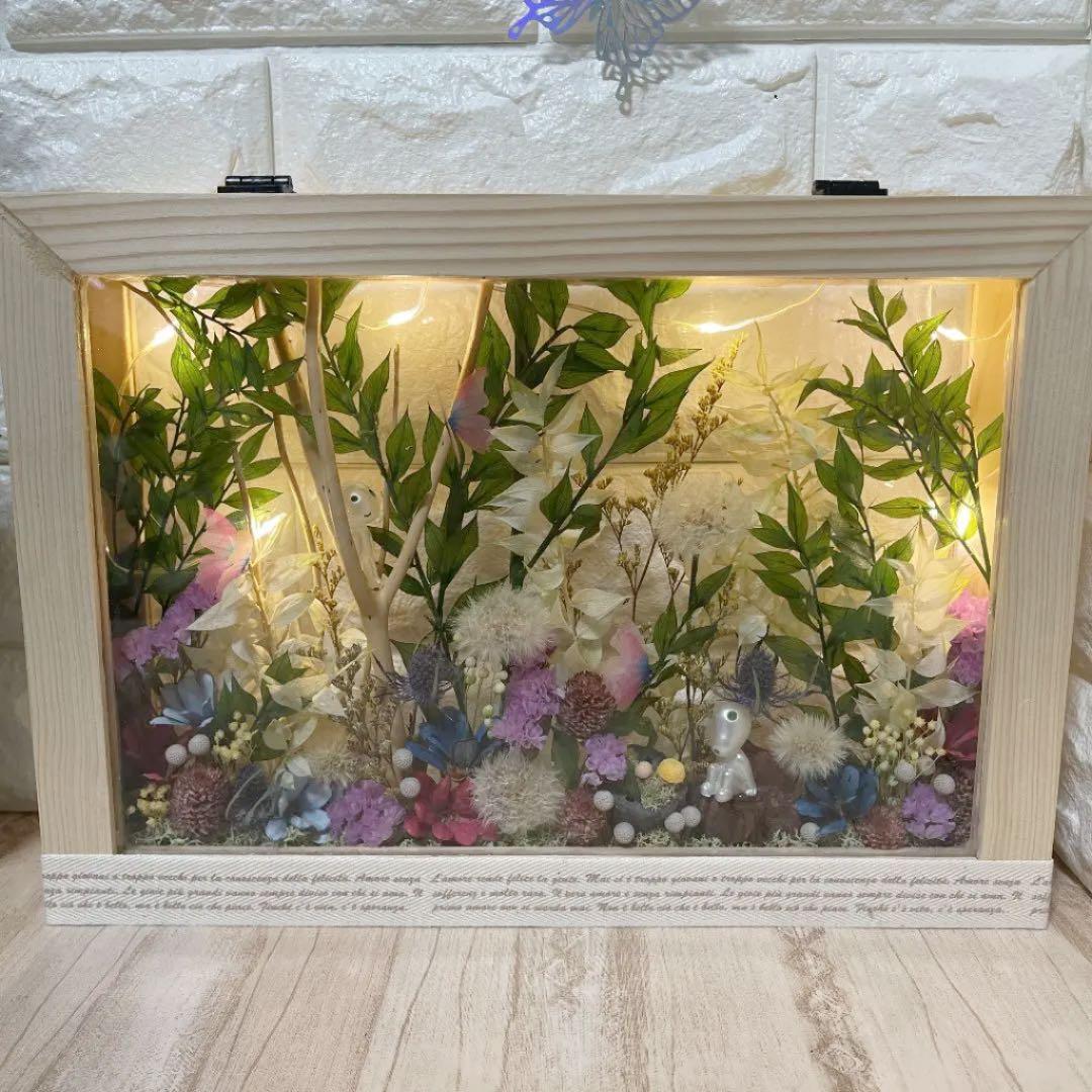 ドライ・プリザーブドフラワー アート