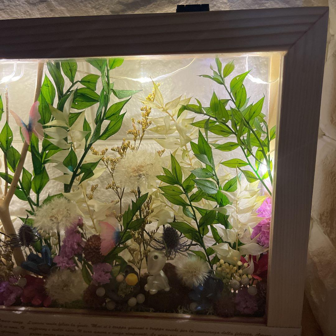 ドライ・プリザーブドフラワー アート