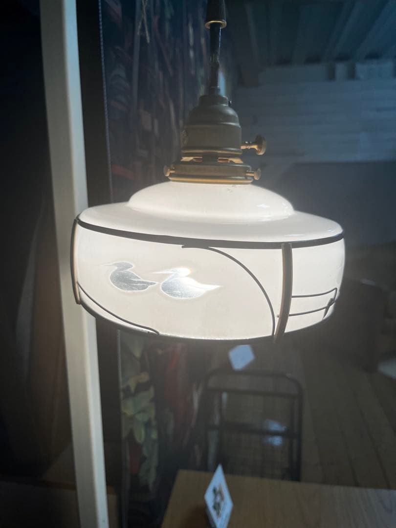 大正，昭和レトロ　ペンダントライト