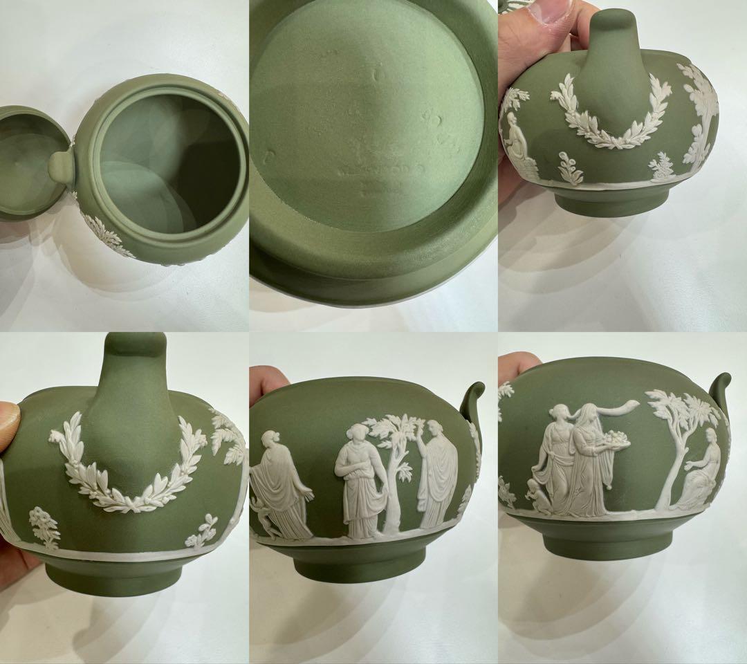 【希少】　ウエッジウッド　ジャスパーグリーン　6点セット