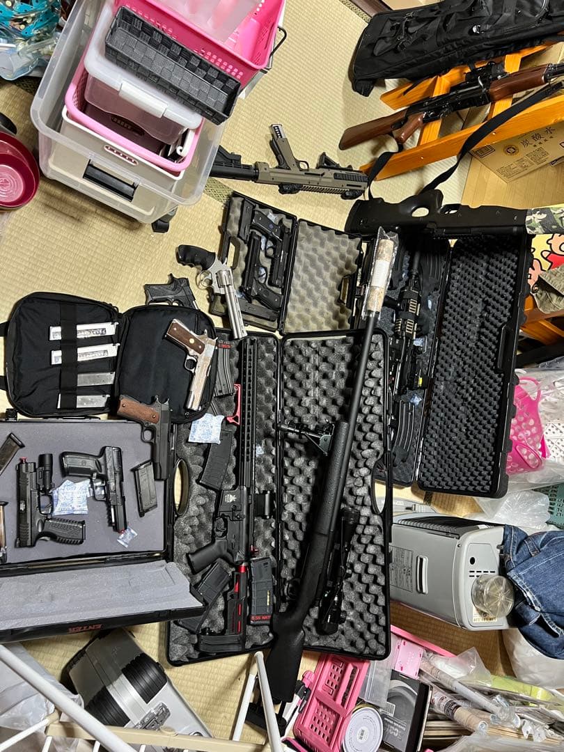 ガスガン 電動ガン 多数