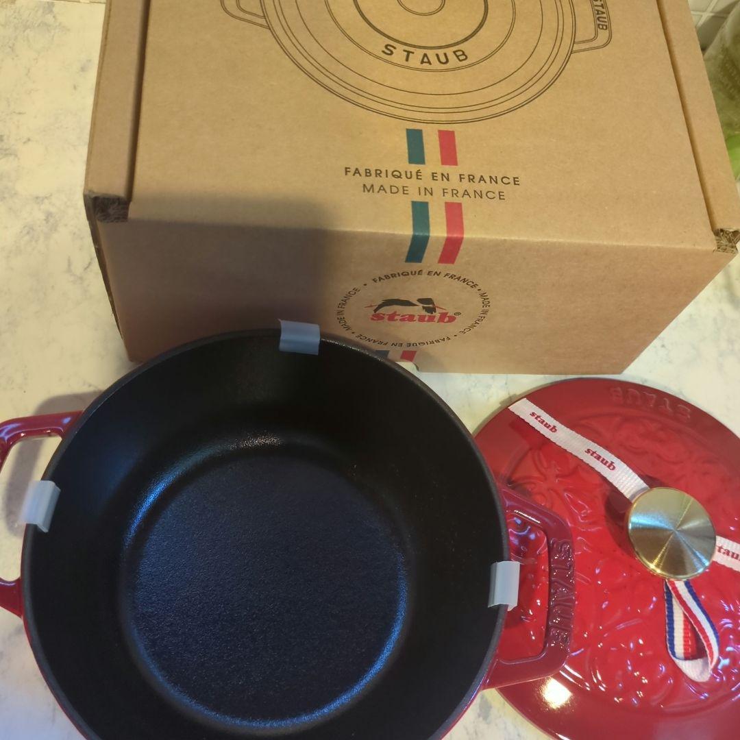 ストウブ　Wa-NABE フレンチオーブン　チェリー＆カンパーニュ 新品 正規品