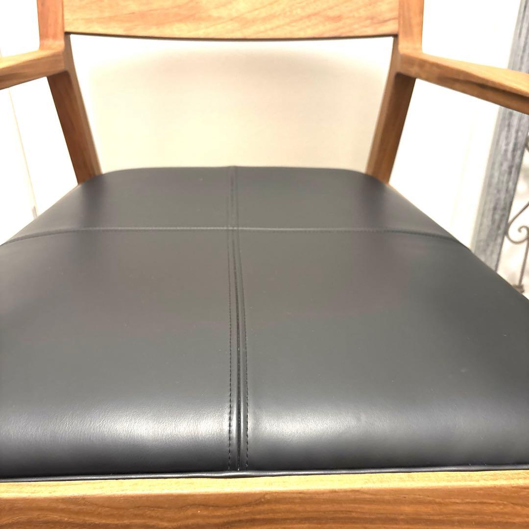 time&style ナイトフライ ラウンジチェア　ウォルナット　アームチェア①