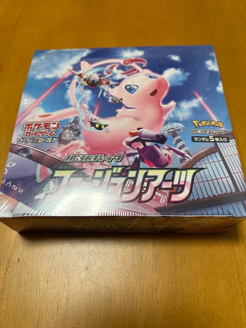 ポケモンカード　フュージョンアーツ　シュリンク付き