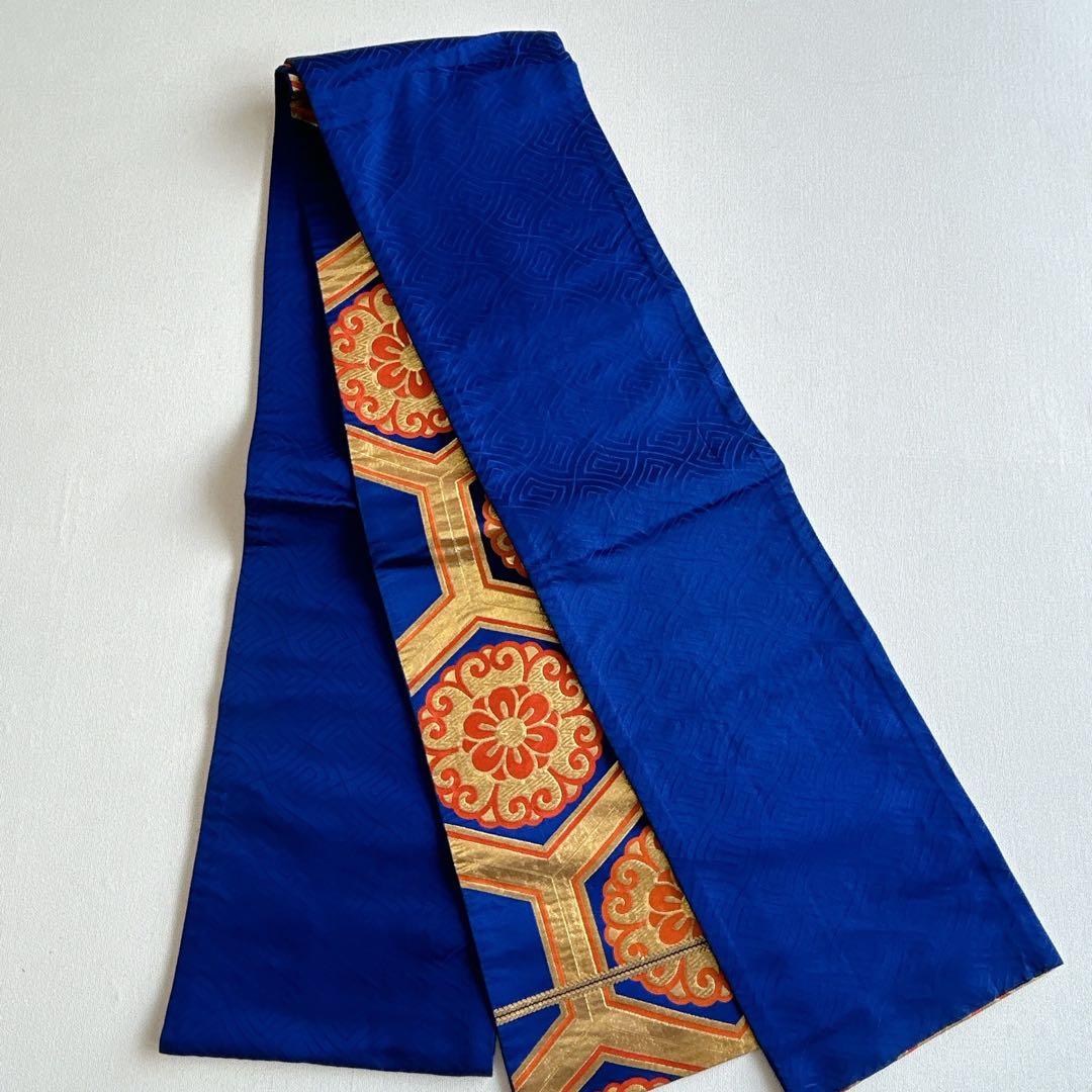 セット　七五三　7歳女の子　長着＆袋帯＆長襦袢＆小物　桃色菊紐　ちりめん　家紋