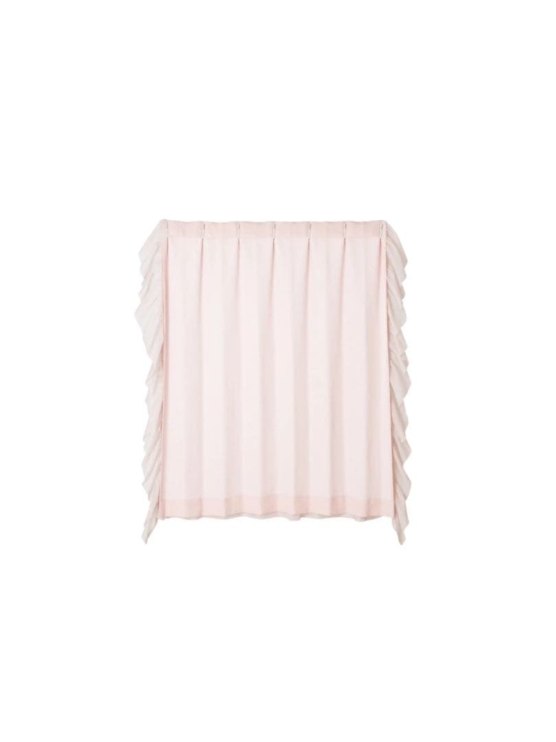 Francfranc フリル×ラメリア ダブルカーテン H1350×W1000 - メルカリ