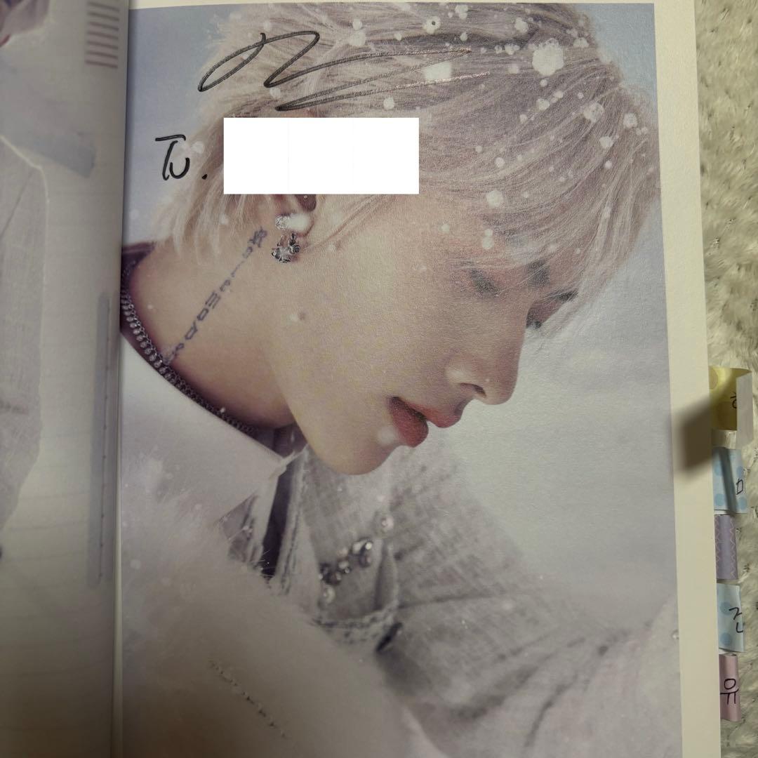 ZB1 リッキー 直筆サイン - メルカリ