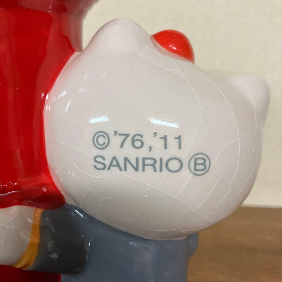 未使用 ハローキティ ポスト貯金箱 サンリオ 昭和レトロ 非売品 キティ
