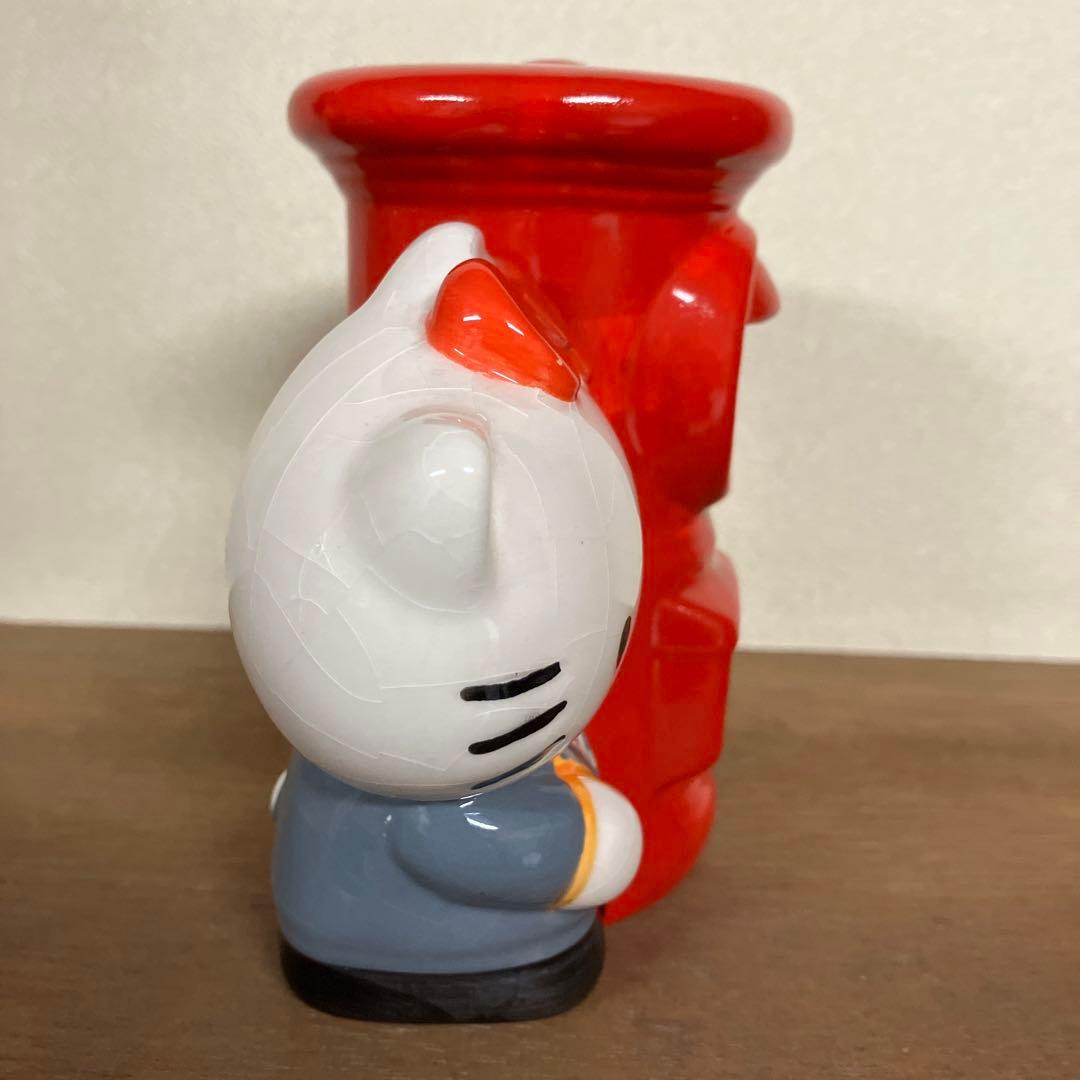 未使用 ハローキティ ポスト貯金箱 サンリオ 昭和レトロ 非売品 キティ