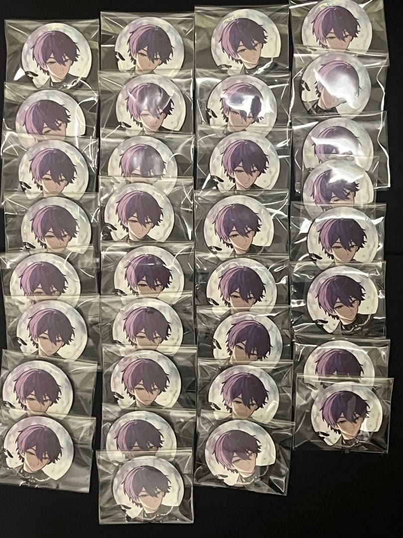 M 剣持刀也 art 缶バッジ