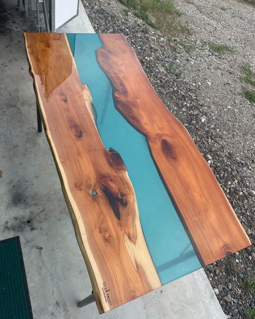 レジンテーブル ダイニングテーブル【一点物】