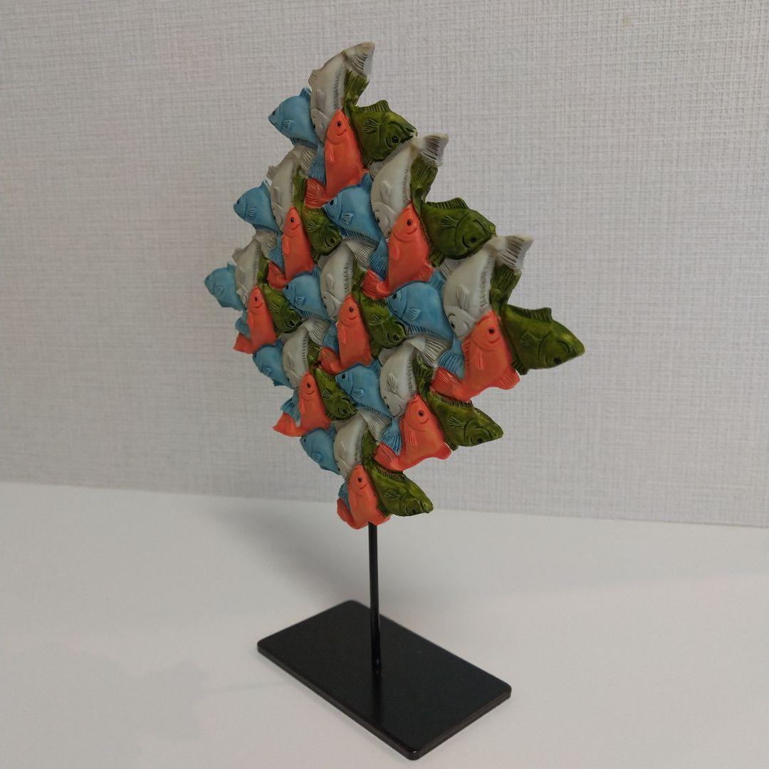 M.C. エッシャー 立体の置き物 魚