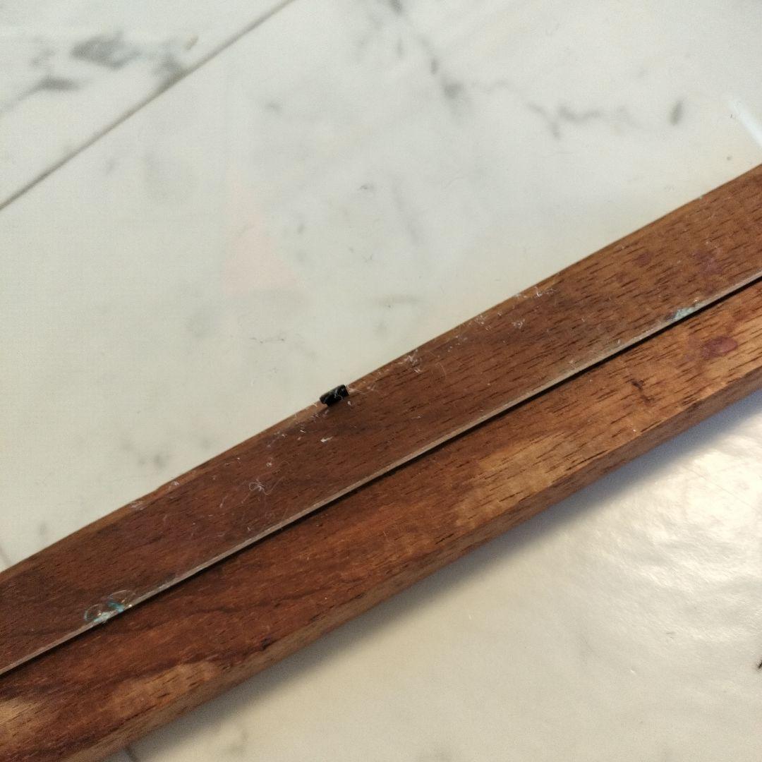 ハワイ【大きい】コアウッド製額縁1990年代当時物④ビンテージ