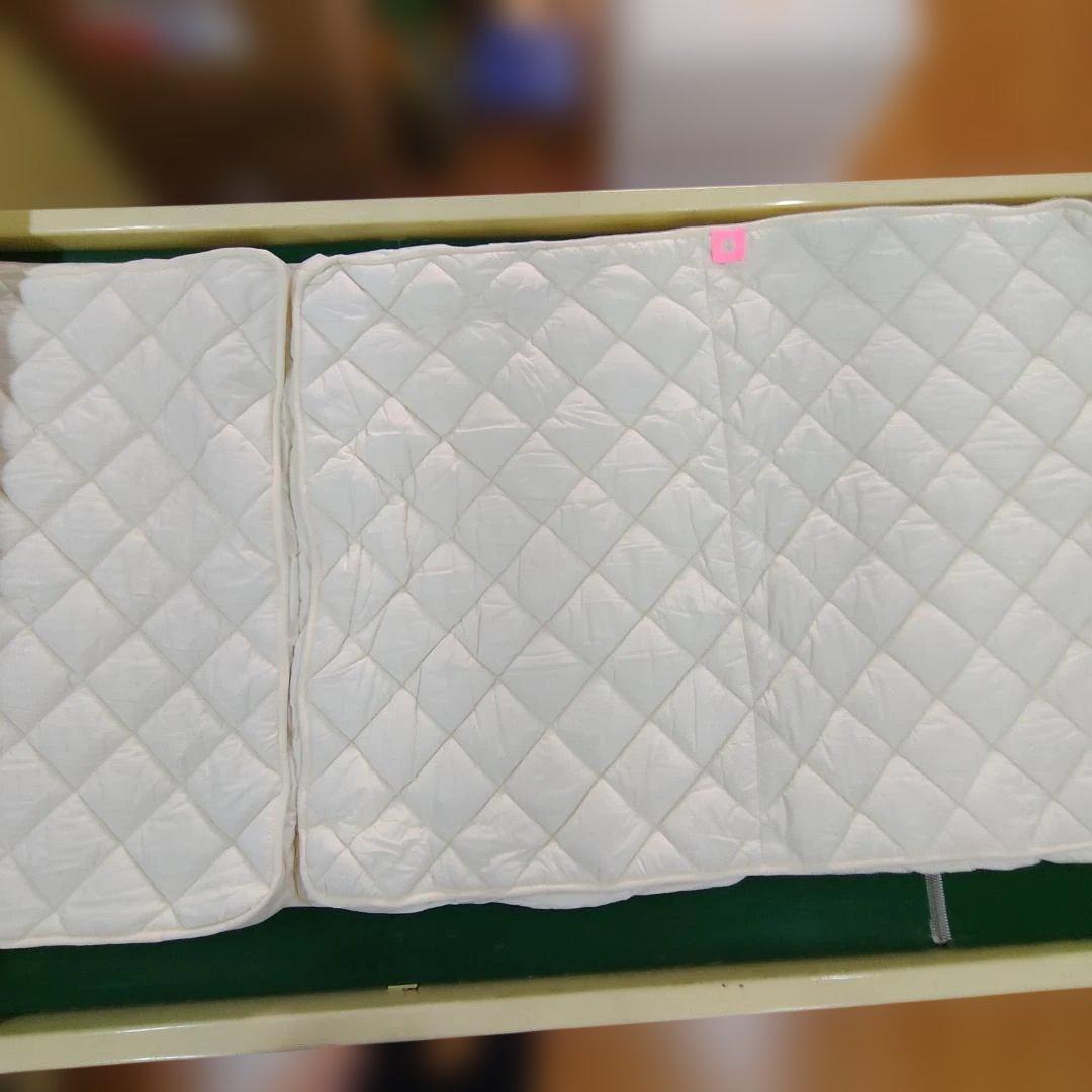 少々難あり　1点もの　エアーマットレス　シングル　三つ折りボア　70mm　02