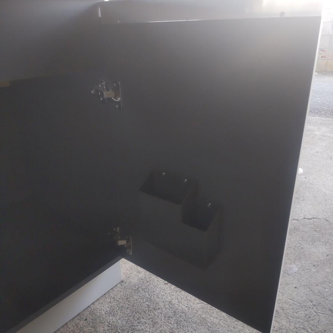 onedo シンク付きキッチンカウンター ホワイト・ブルー