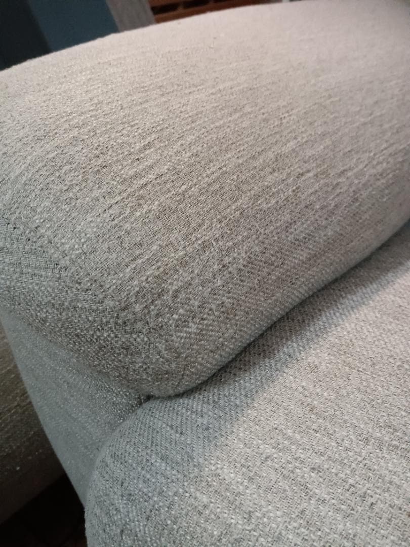 ニトリ2人掛けソファ 布張りタイプ