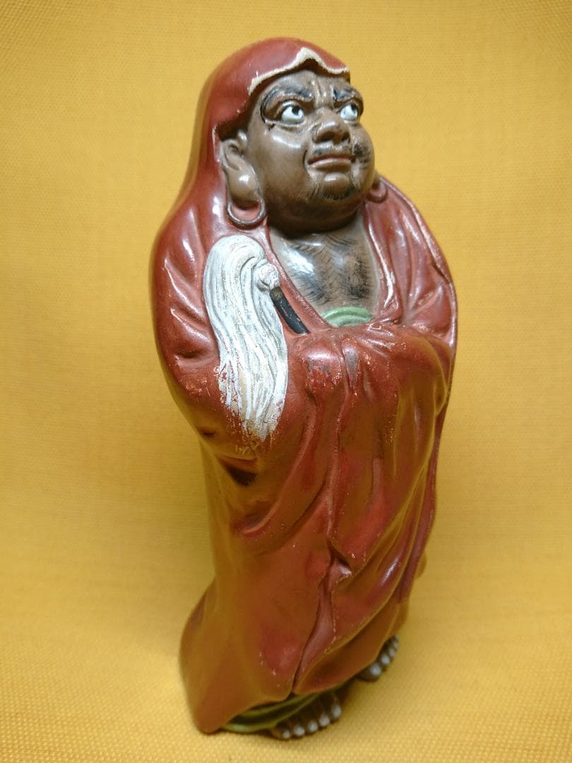 達磨　だるま　陶器　オブジェ　置物　インテリア　工芸品　美術品　A2900