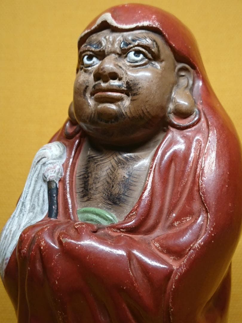 達磨　だるま　陶器　オブジェ　置物　インテリア　工芸品　美術品　A2900