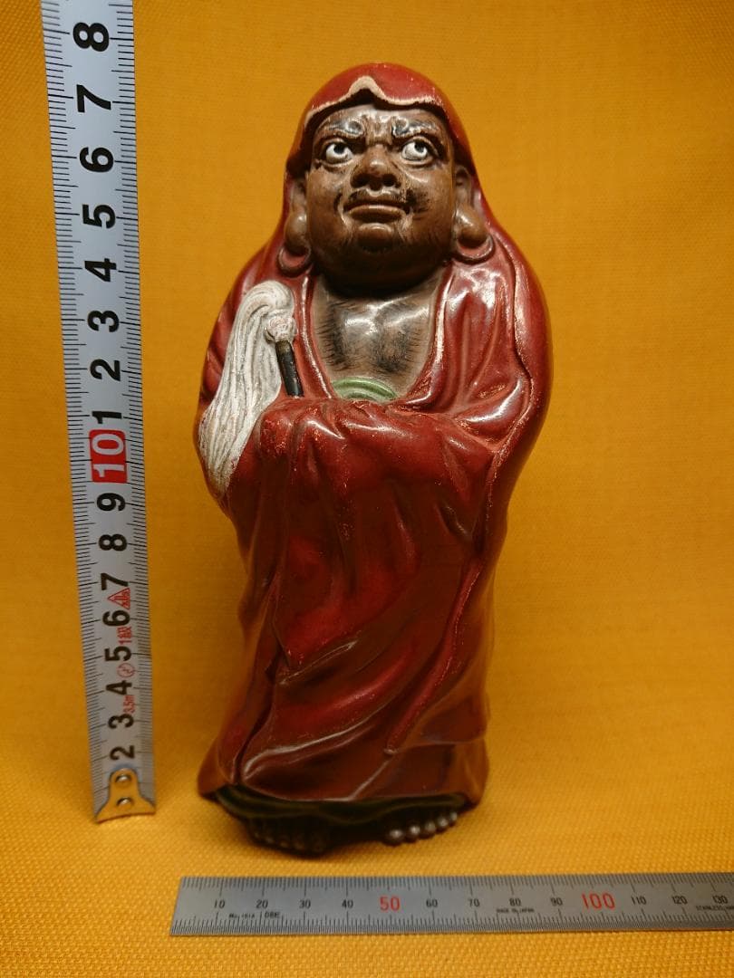 達磨　だるま　陶器　オブジェ　置物　インテリア　工芸品　美術品　A2900